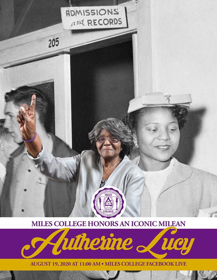 Miles College Autherine Lucy Foster celebrated by Miles College with honorary doctorate