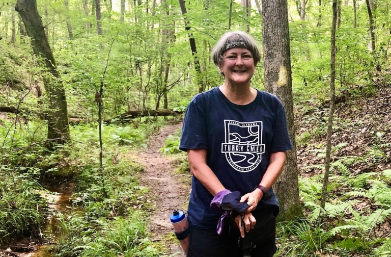 A “Walk the Woods” at the Turkey Creek Nature Preserve. Dig in and take responsibility.