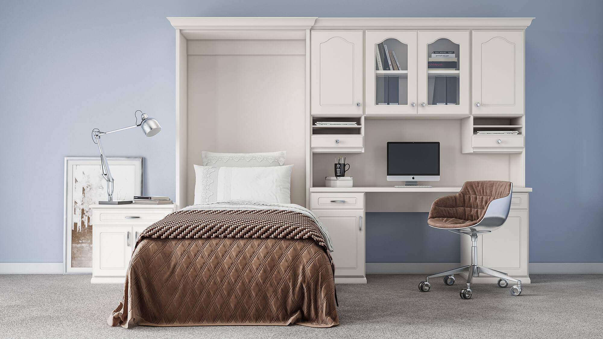 a Murphy Bed for working at home in Birmingham