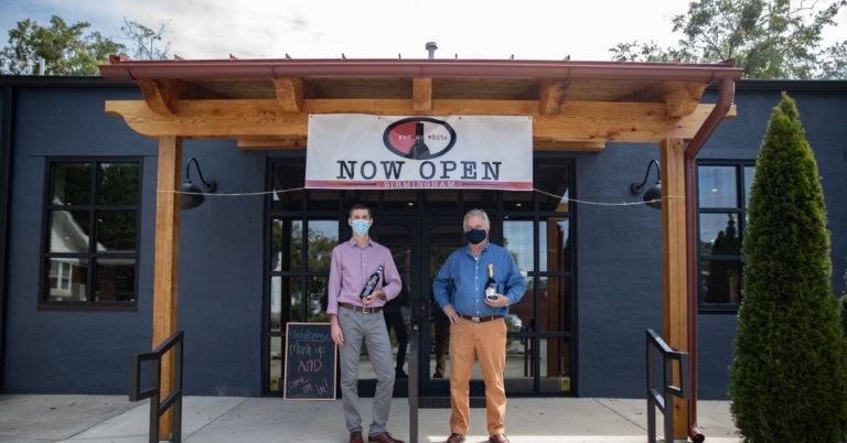 Sneak peek: Red or White, the new wine shop inside the old V. Richards in Forest Park