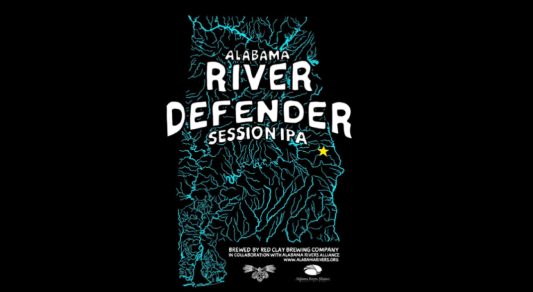 Alabama Rivers Alliance River Defender beer available in Bham +  other new brews