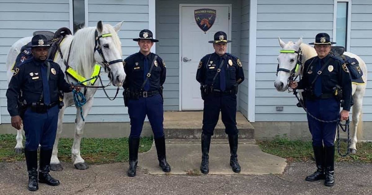 "Mounted Patrol says Goodbye." A tribute to the horses of Birmingham's