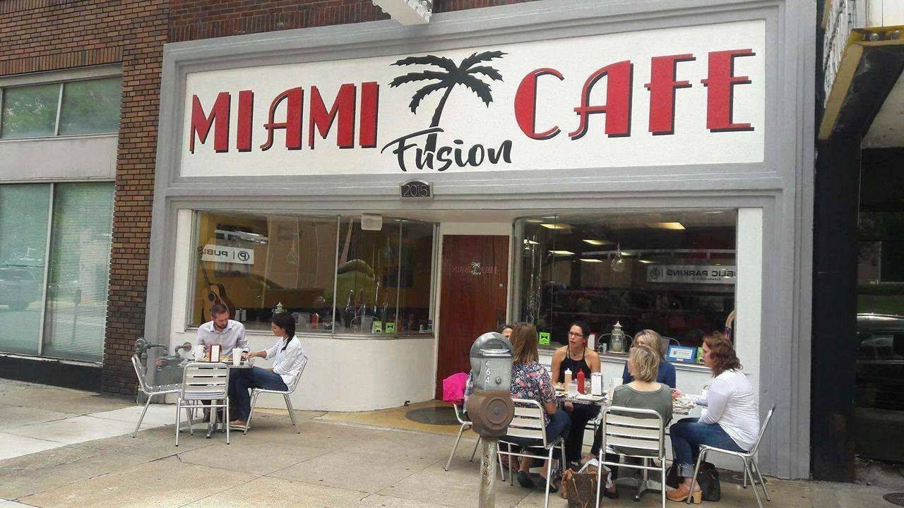 Storefront of Miami Fusion Cafe