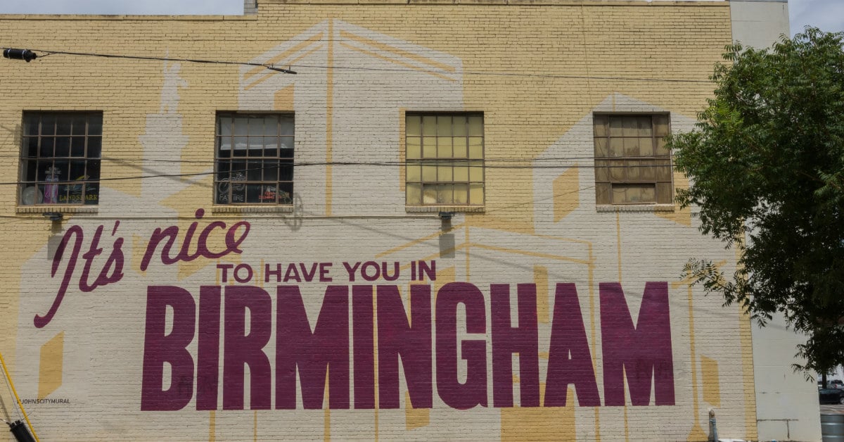 Mural Birmingham 1 Election Day is now a city holiday + more exciting developments in Birmingham