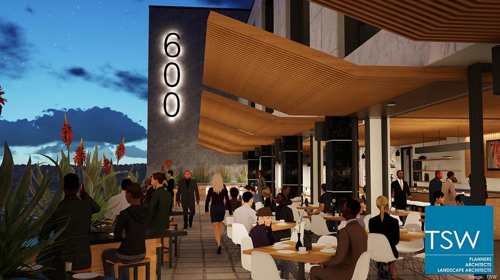 tsw restaurant evening Former AT&T City Center to be redeveloped as The 600, an upcoming luxury apartment tower [Photos]