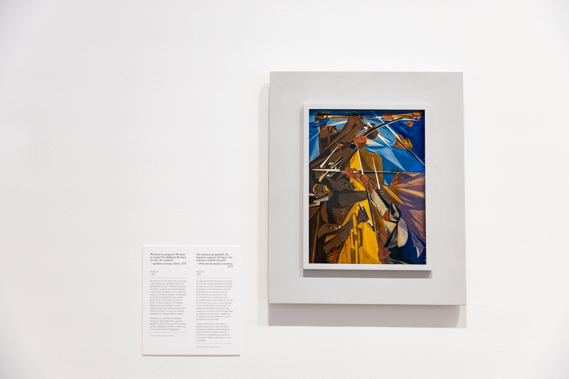 BMA Jacob Lawrence 5 1 "Jacob Lawrence: The American Struggle" retells history at the Birmingham Museum of Art