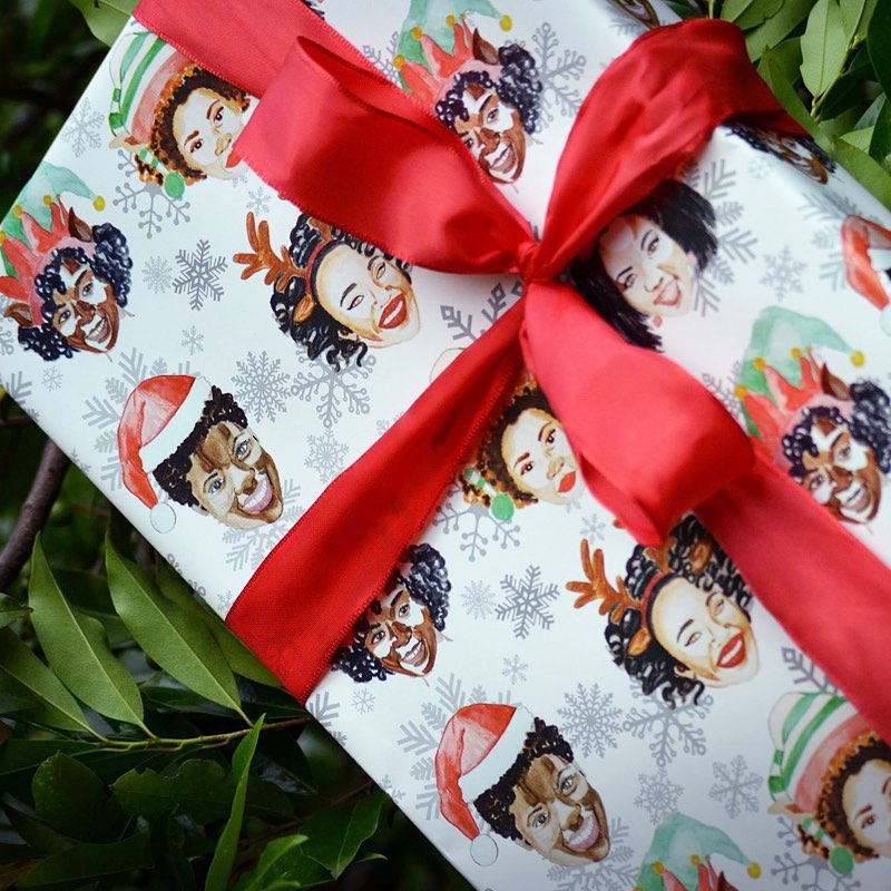 Handmade wrapping paper