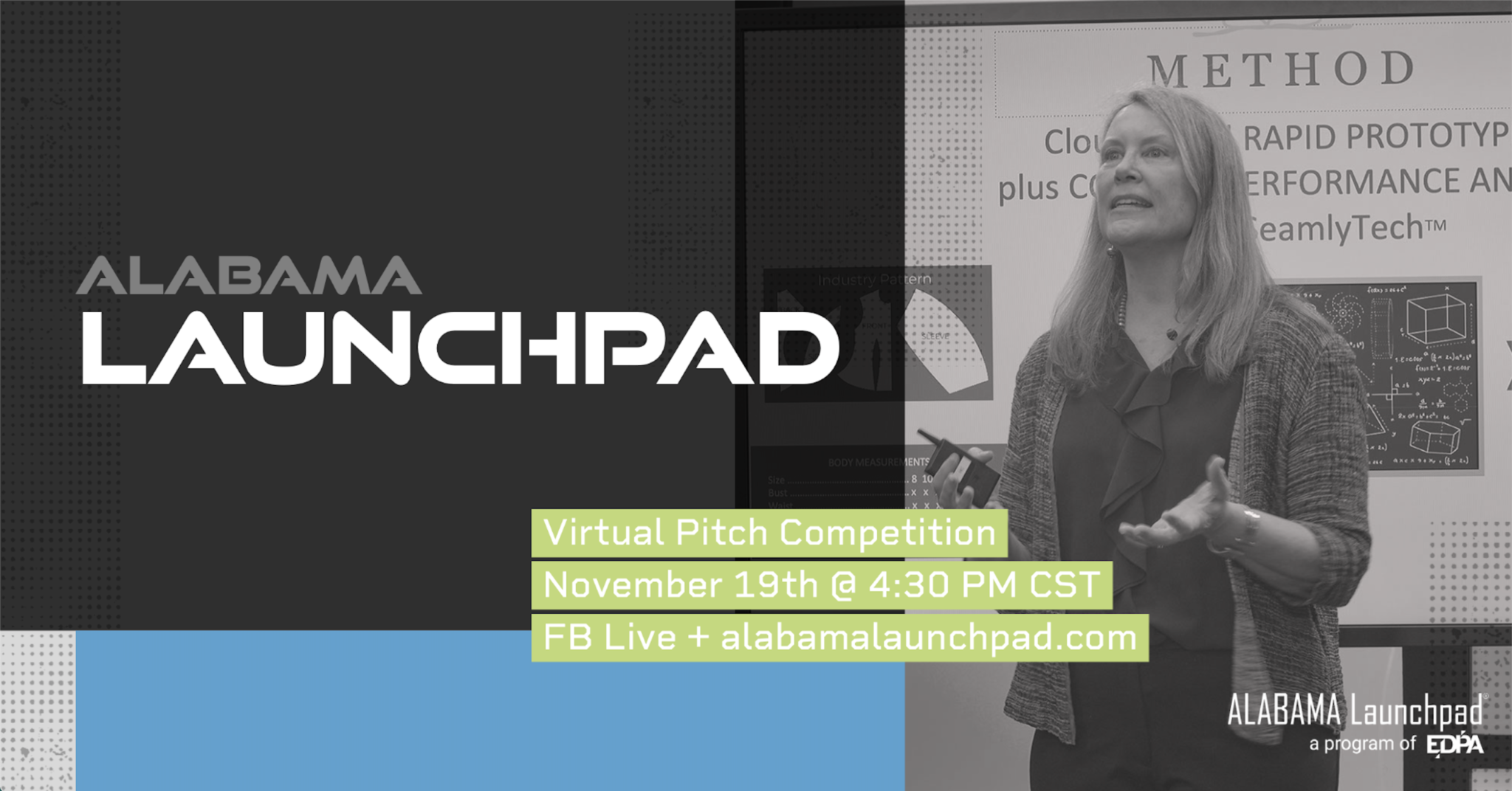 Event Cover Photo Alabama Launchpad announces 7 finalists for their Virtual Finale on November 19th