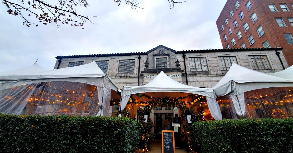 bottega Winter is coming. Checking out local restaurants and bars with heated patios + tents