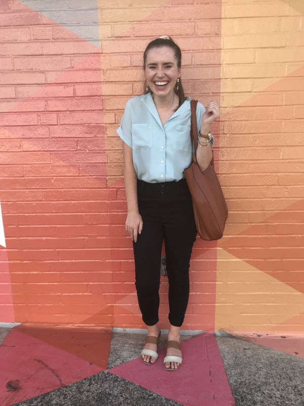 9 Instagram-worthy spots in Birmingham for your next photos 9 Colorful pink and orange mural in front of Farm Bowl and Juice Co