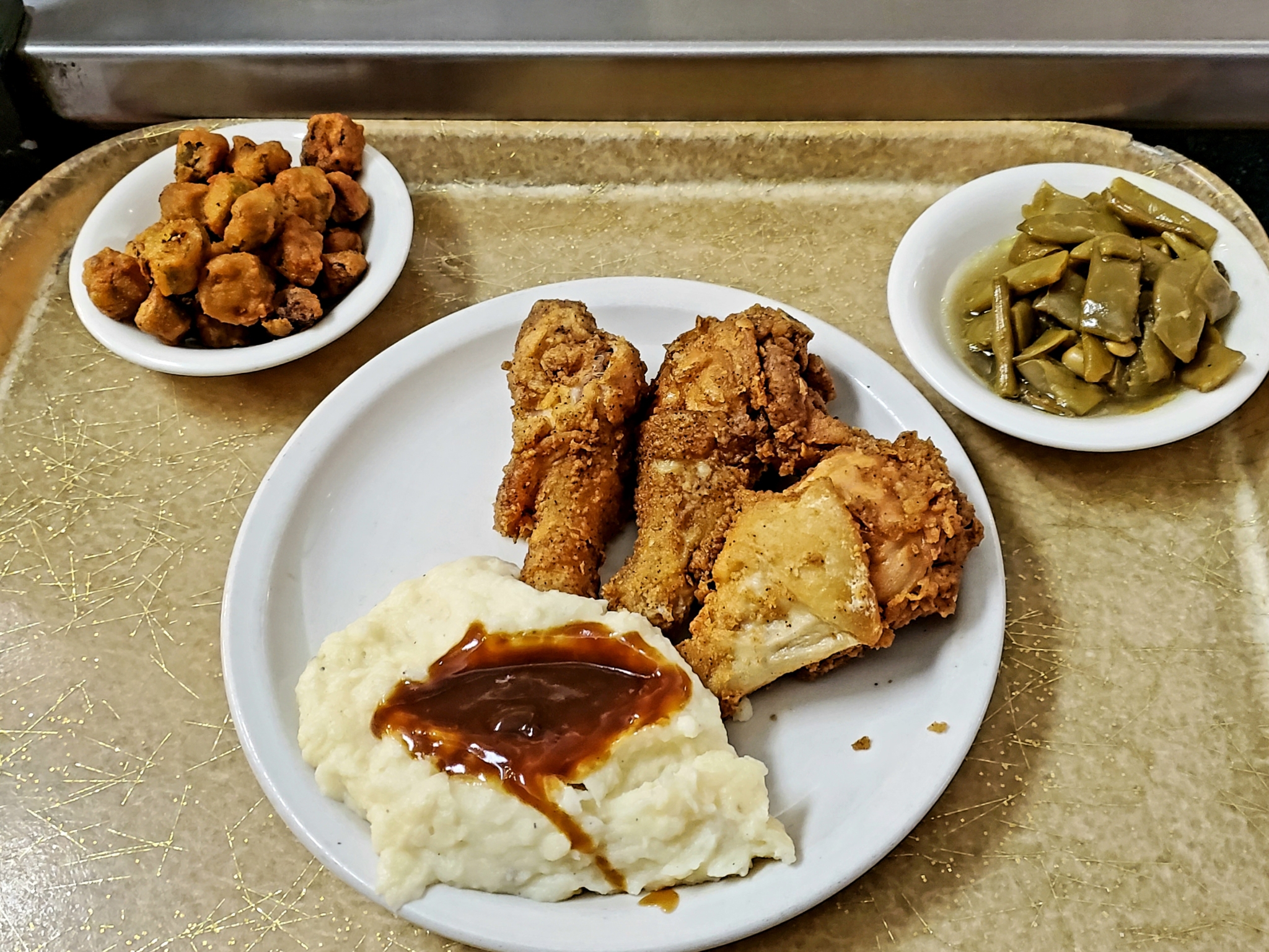 A meal from Paw Paw Patch on Green Springs Highway