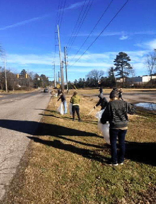 Birmingham and Black Warrior Riverkeeper team up to rid neighborhood of litter 2 Black Warrior Riverkeeper