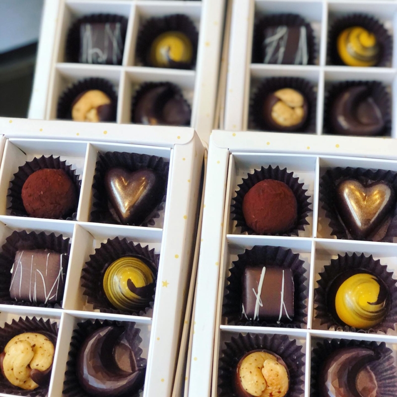 Beautiful chocolates for Valentine's Day from Chocolata in Birmingham
