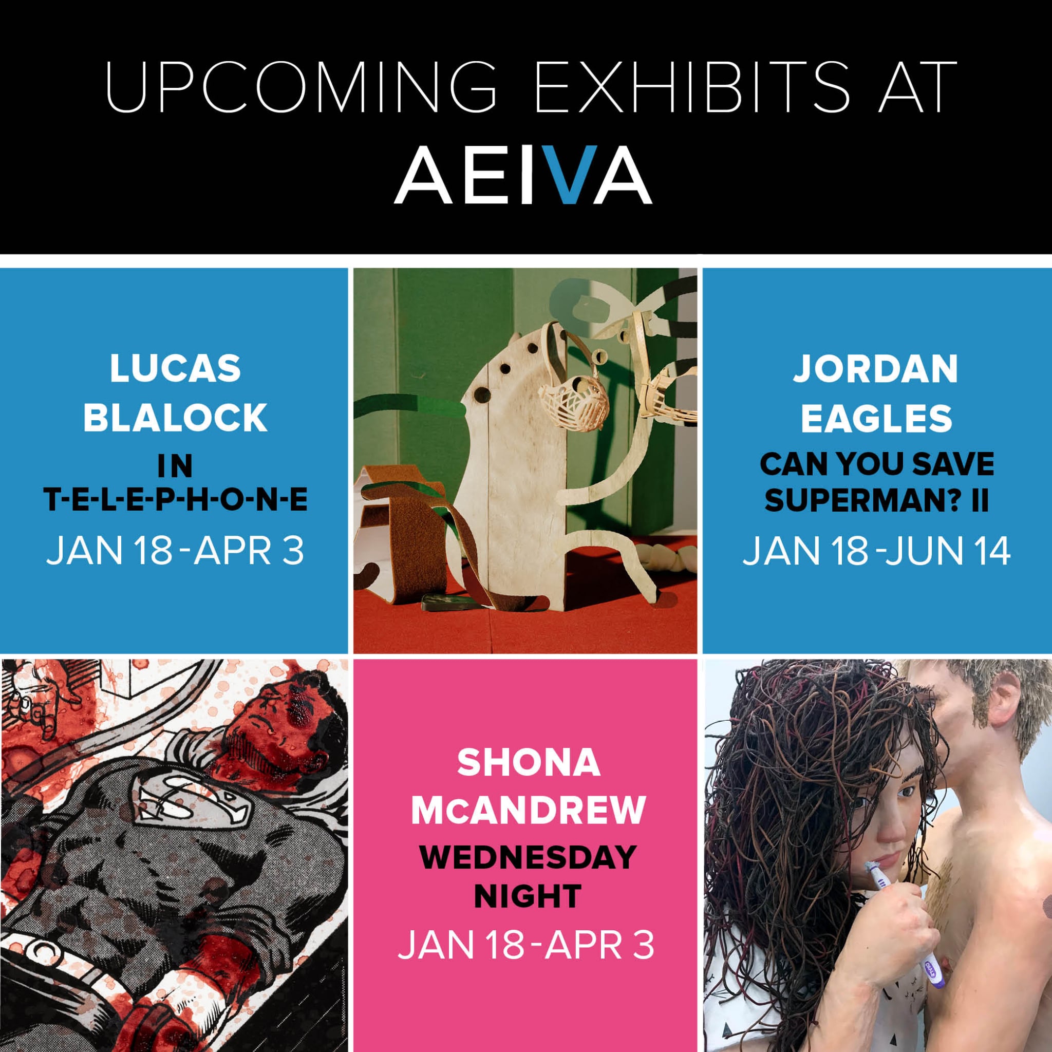 AEIVA Superman Exhibit IG Square 1 scaled AEIVA Presents Shona McAndrew: Wednesday Night