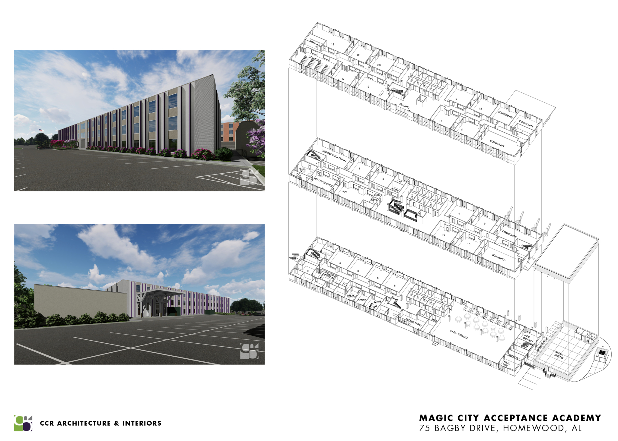 Board3 v2 Homewood's Magic City Acceptance Academy breaks ground and barriers