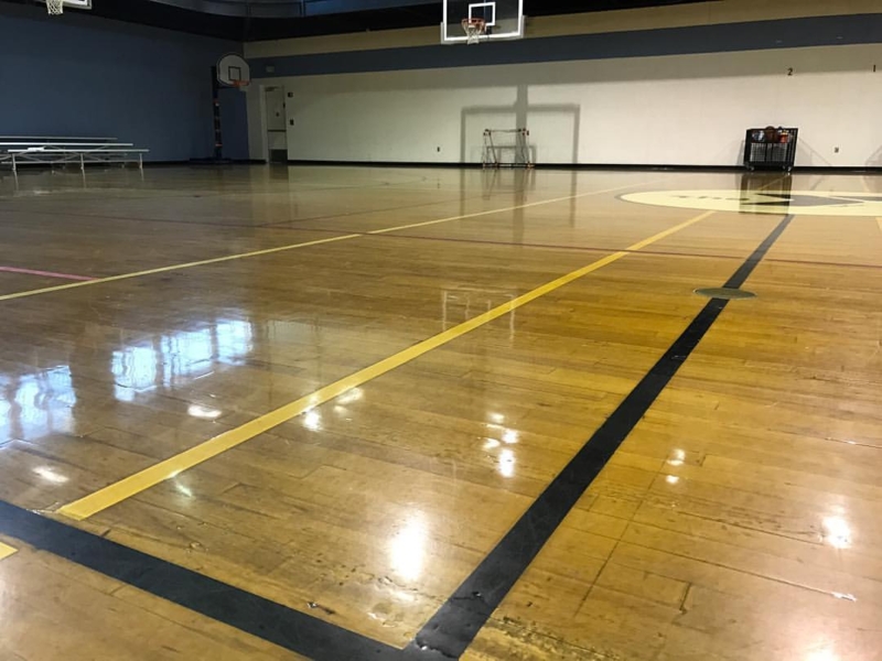 Greystone YMCA racquetball court