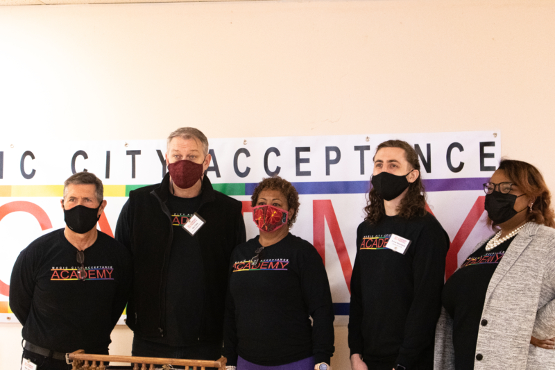 Homewood's Magic City Acceptance Academy breaks ground and barriers 2 Magic City Acceptance Academy staff at the wall-breaking