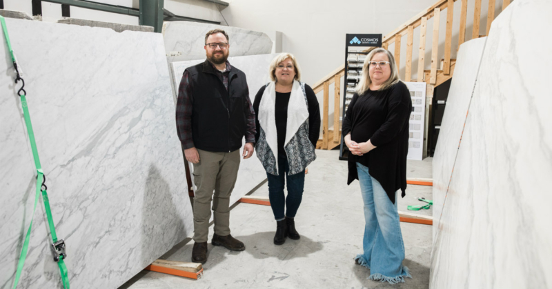 AM3 Surfaces showroom