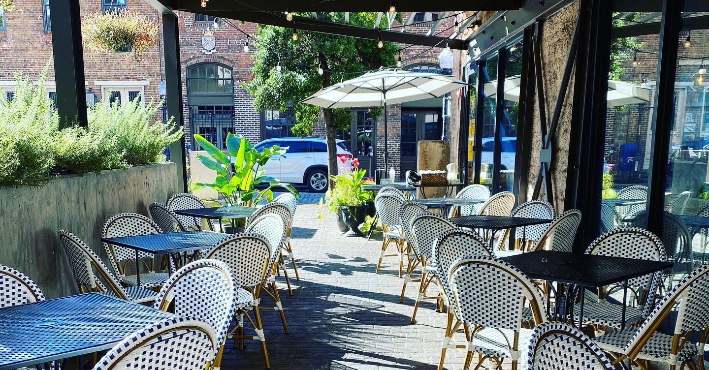 the essentials patio The Washington Post gives a shout out to Birmingham's The Essential + Bandit Patisserie