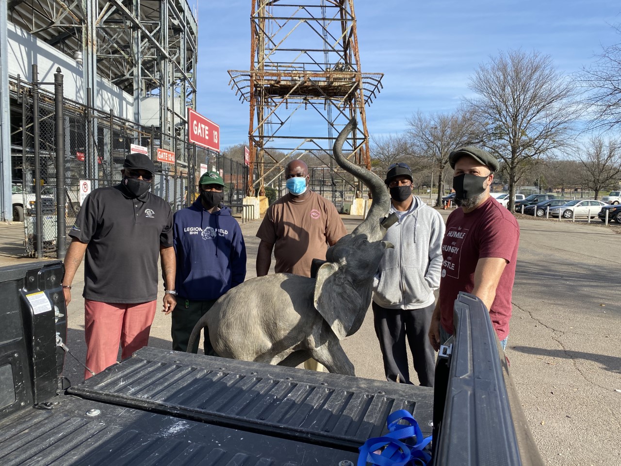 UPDATE: Location finalized for new Miss Fancy statue in Avondale Park 5 Group photo restore Miss Fancy