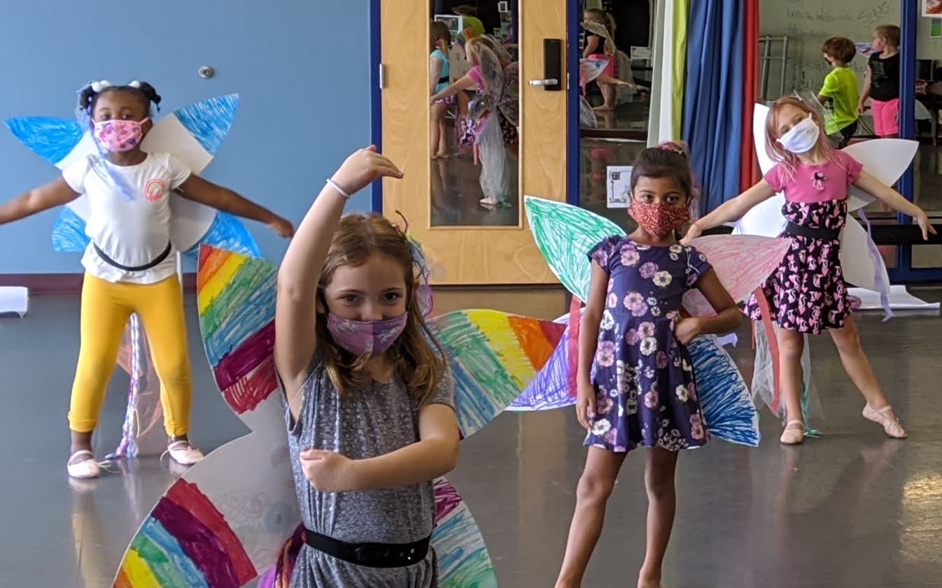 8 summer day camps in Birmingham and beyond to check out now 7 Masked dancers with paper fairy wings - Birmingham summer camps