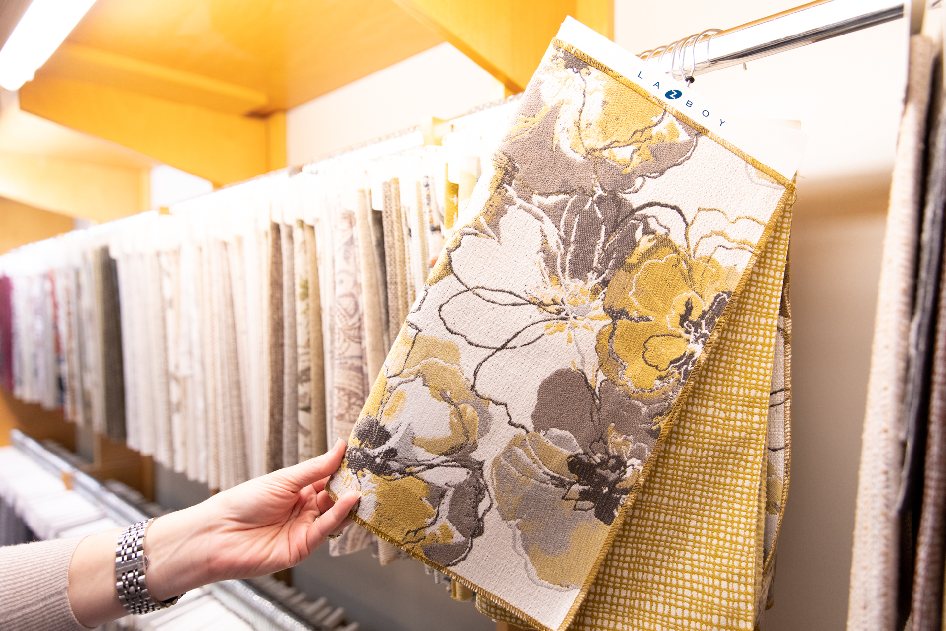 La Z Boy 3. Photo via Matthew Niblett for Bham Now 1 4 reasons you'll want to say yes to these FREE in-home + virtual design services