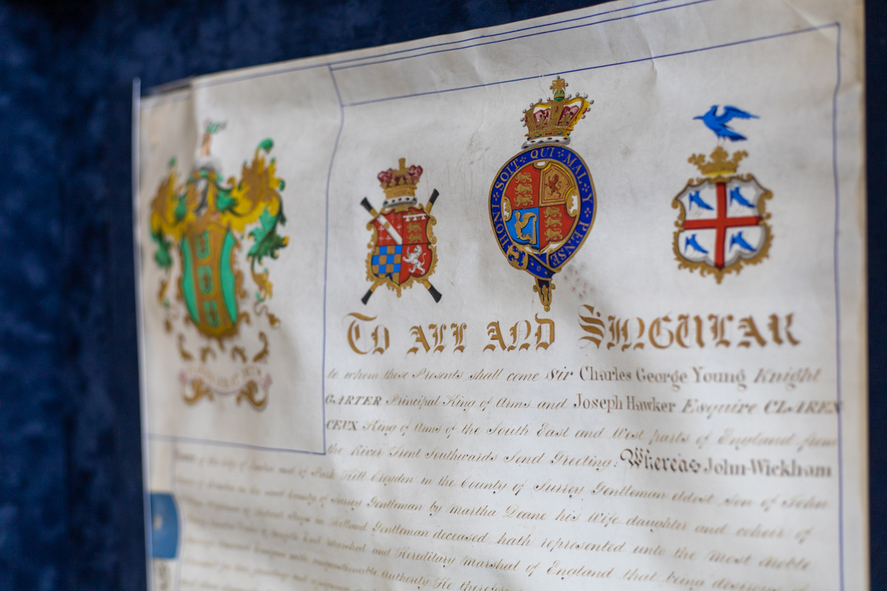 Knighting Certificate