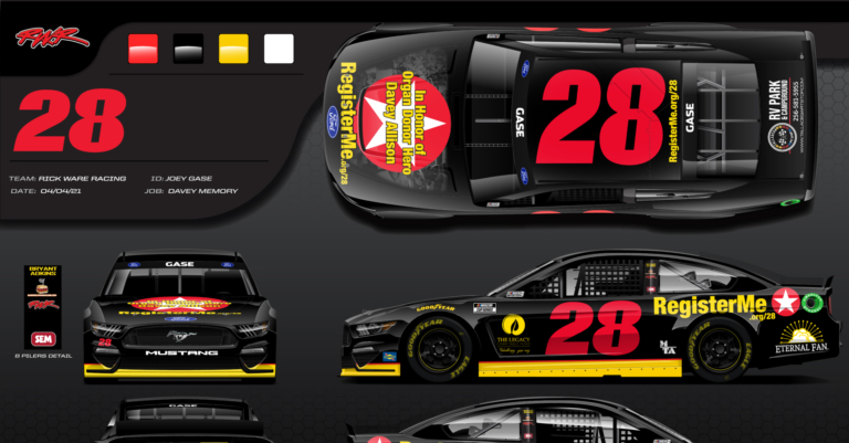 Davey Allison, NASCAR and organ donor hero to be honored at Talladega