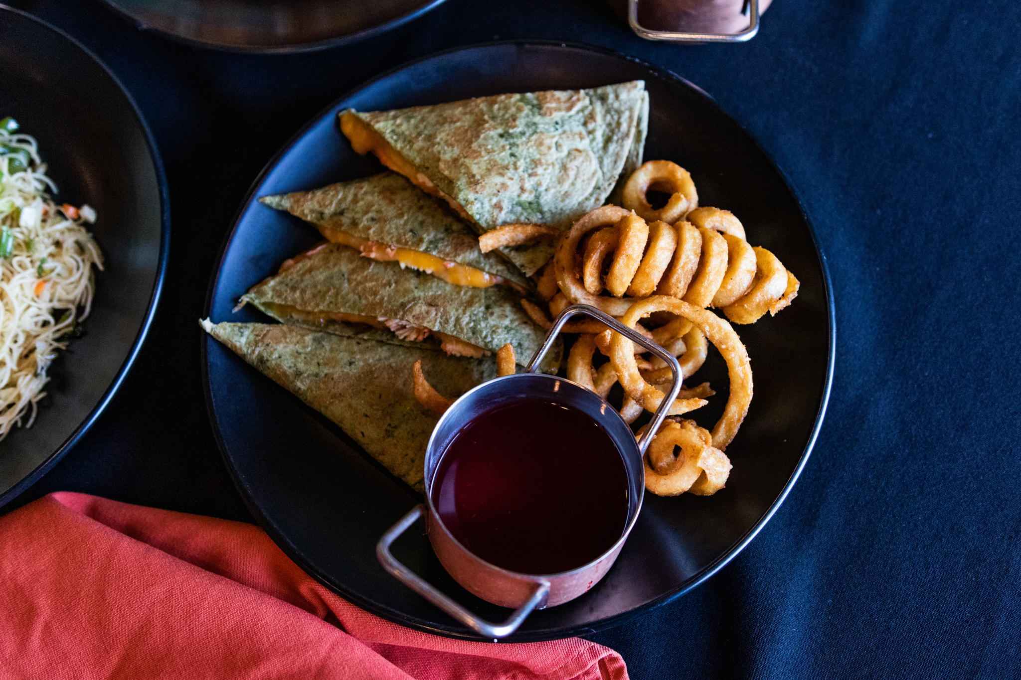 Bay Leaf kids' menu quesadillas
