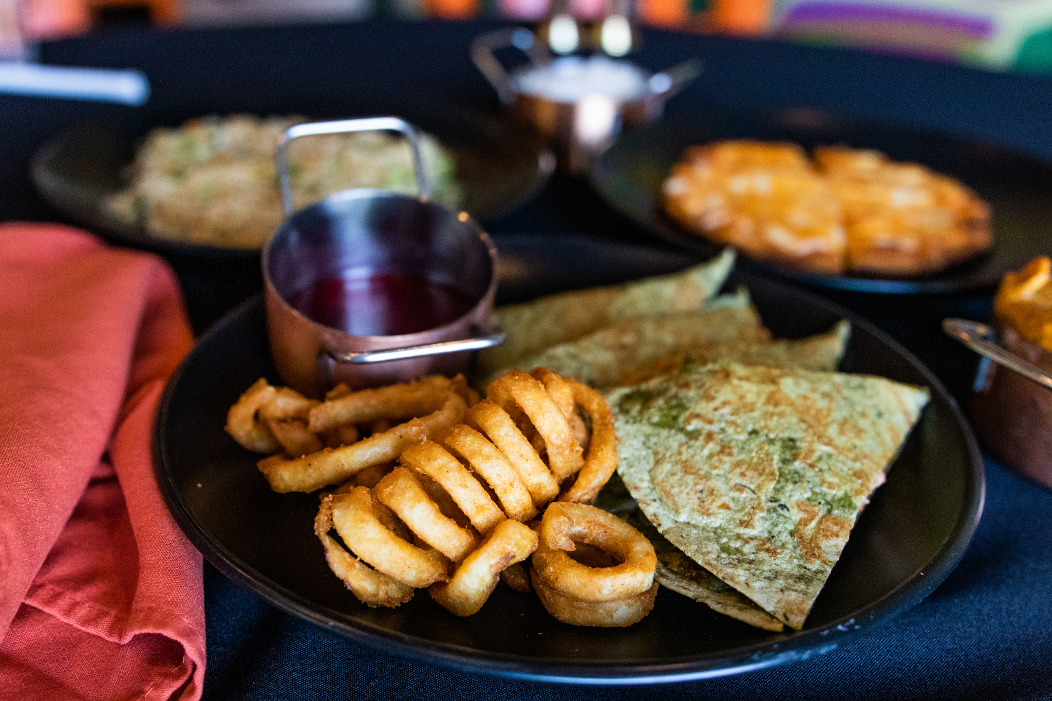 Bay Leaf kids' menu quesadillas