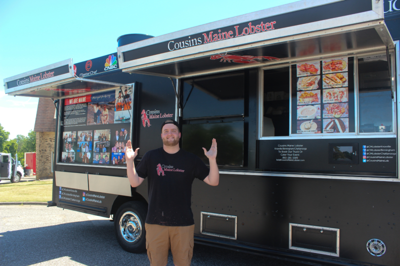 An inside look at the new Cousins Maine Lobster Food Truck in