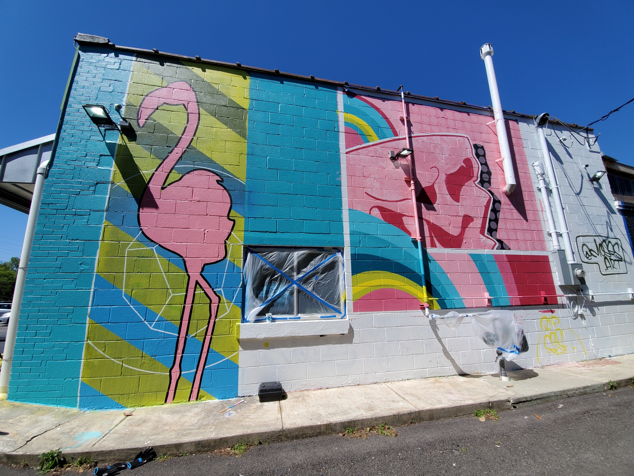 Tropicaleo's newest mural by Moses new murals