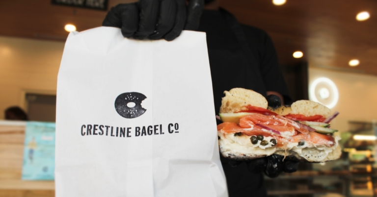 There’s nothing plain about Crestline Bagel’s good deeds