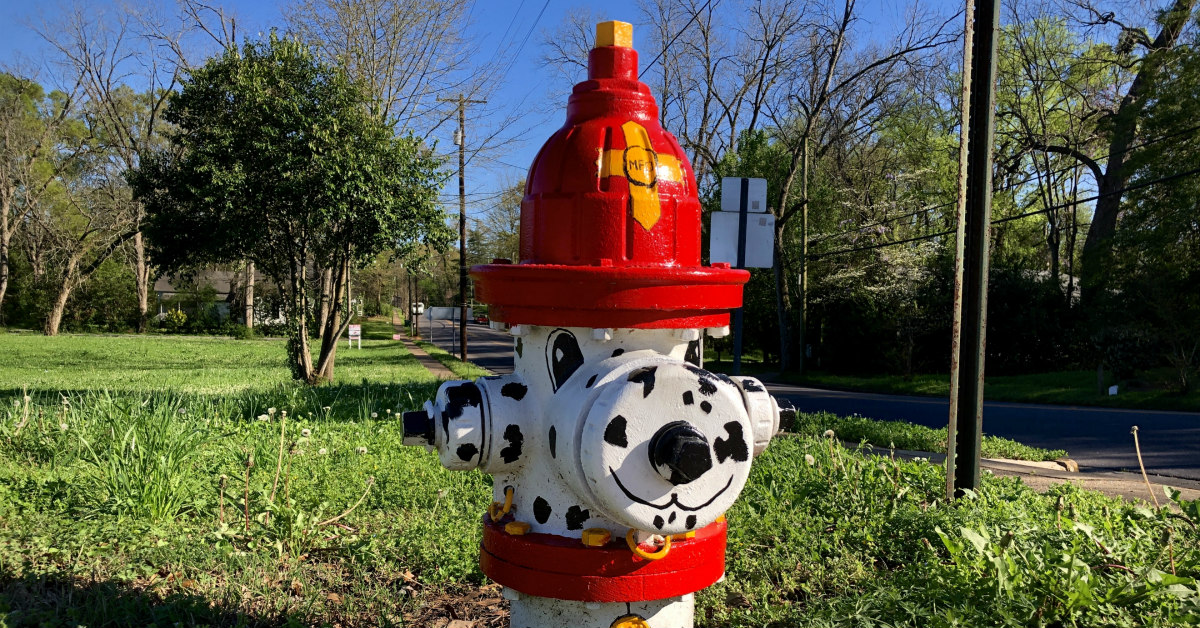 fire hydrant, Pendleton Hydrant Parade