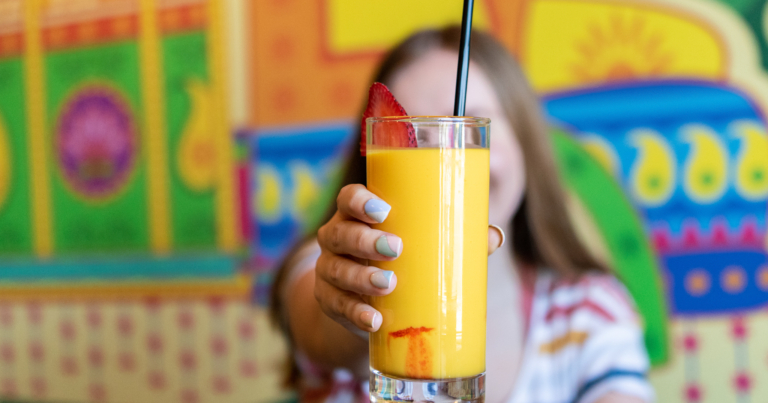 Bay Leaf mango lassi