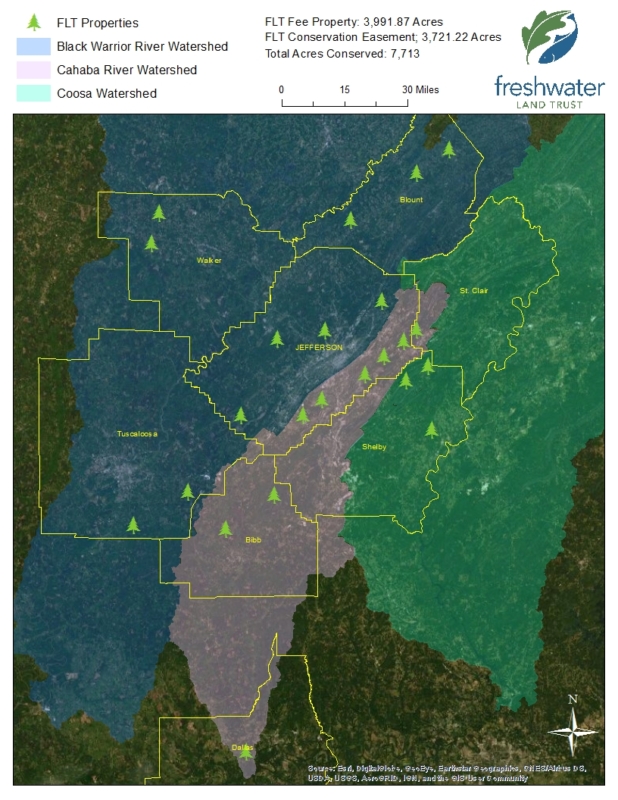 Clean water, trails, parks, how Freshwater Land Trust transforms our community 12 Map of Properties protected by the Freshwater Land Trust