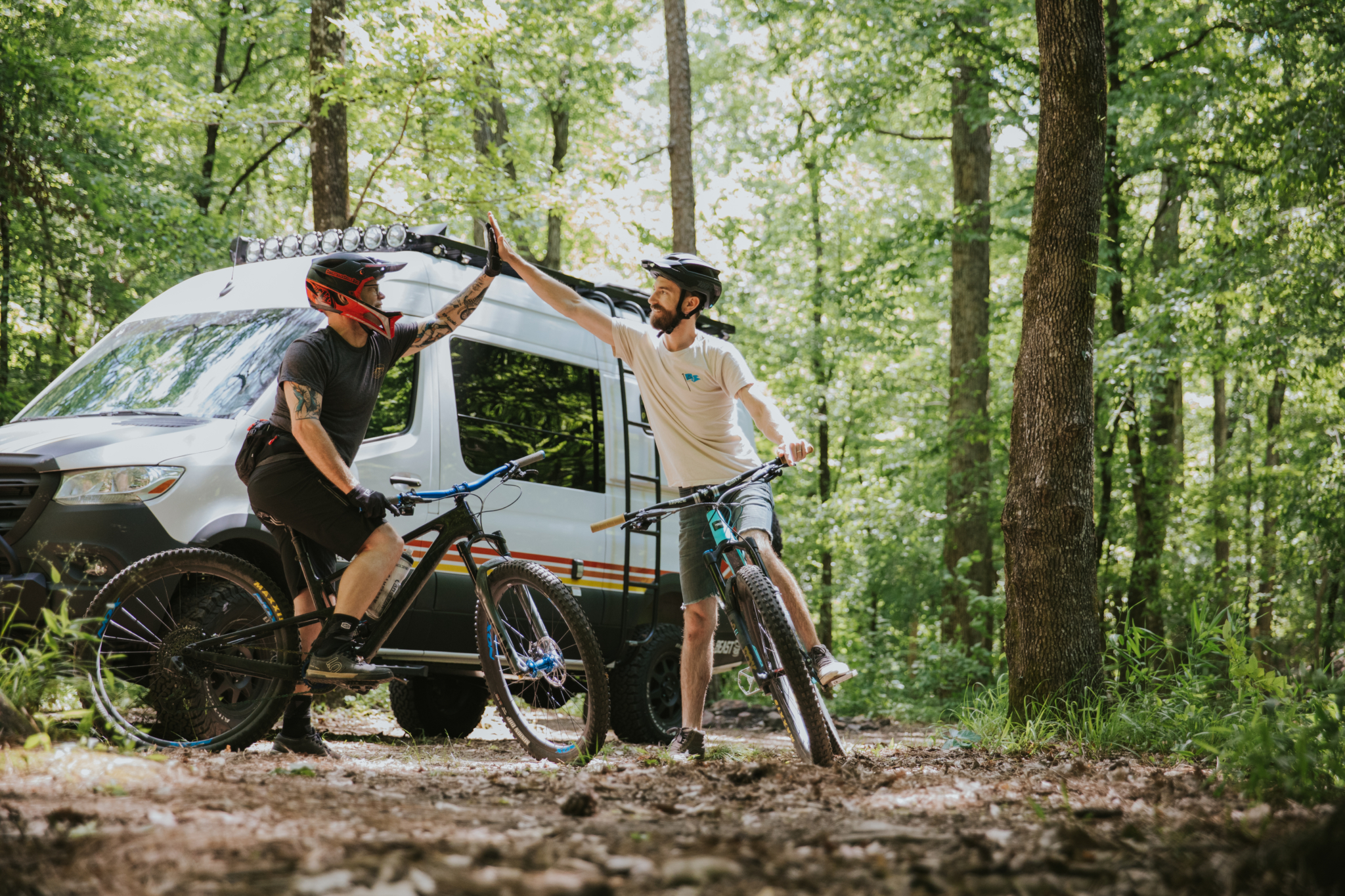 Find new Birmingham adventures with Oak Mountain State Park + Storyteller Overland 7 Mountain bikers