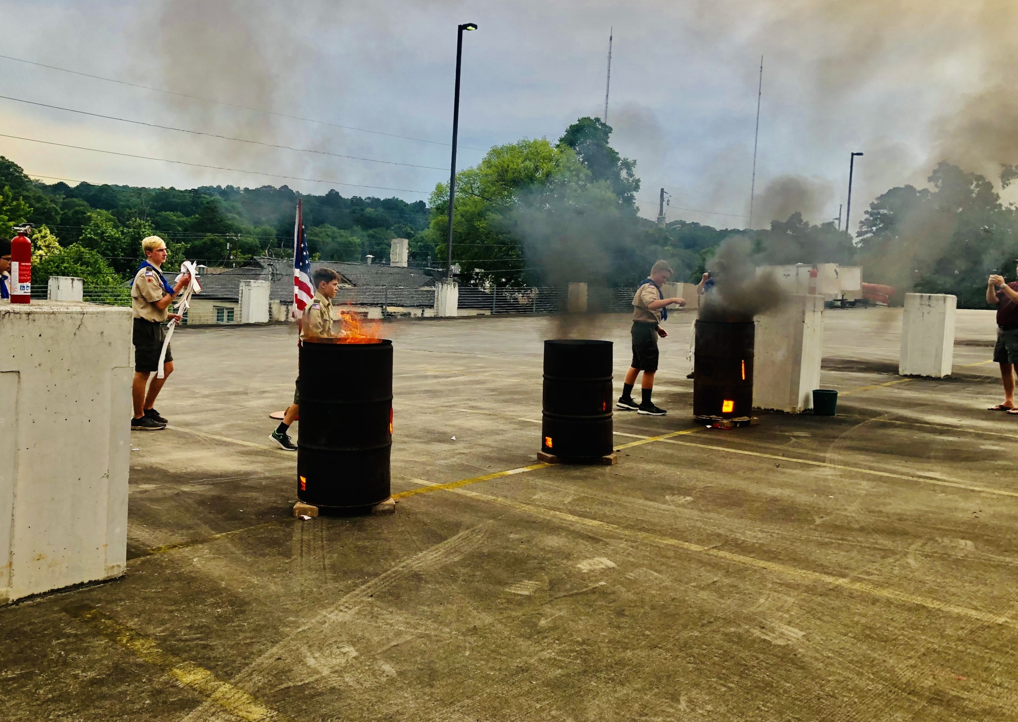 Bham-area Scouts commemorate Flag Day with flag retirements ceremonies Bham-area Scouts commemorate Flag Day with flag retirements ceremonies