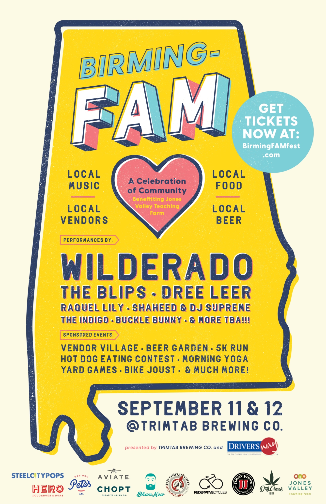 8 local concerts we can't wait to see in Birmingham, including The Blips 11 The Birming-Fam Fest is going to be a blast, and we have a discount! Photo courtesy of Birming-Fam Fest.