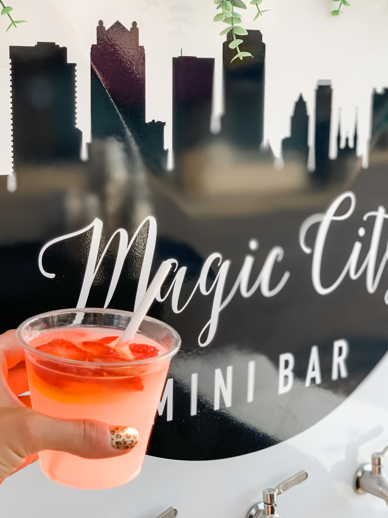 Magic City Mini Bar - Birmingham mobile cocktail cart