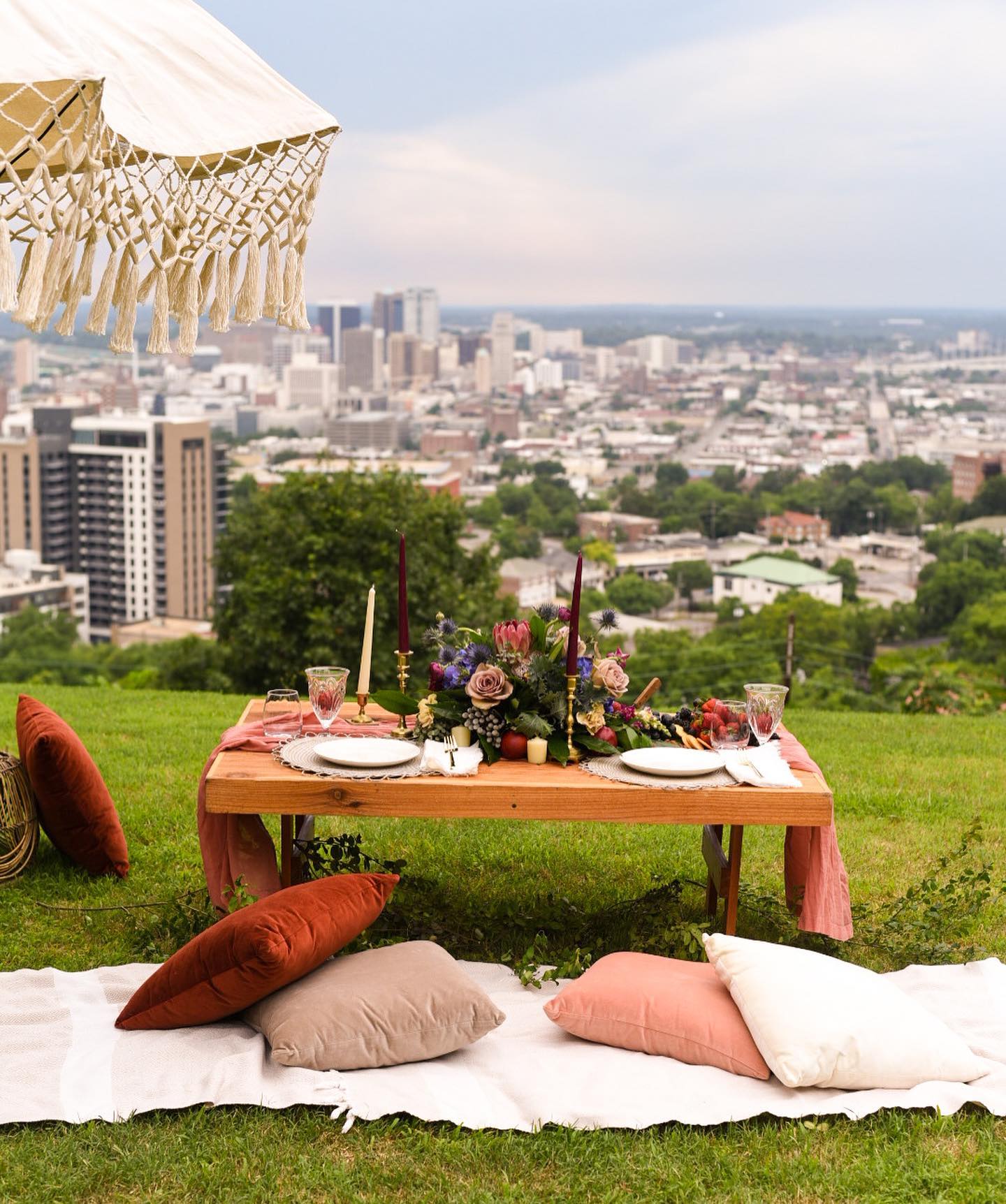 Birmingham luxury pop-up picnics - Fresno Picnic