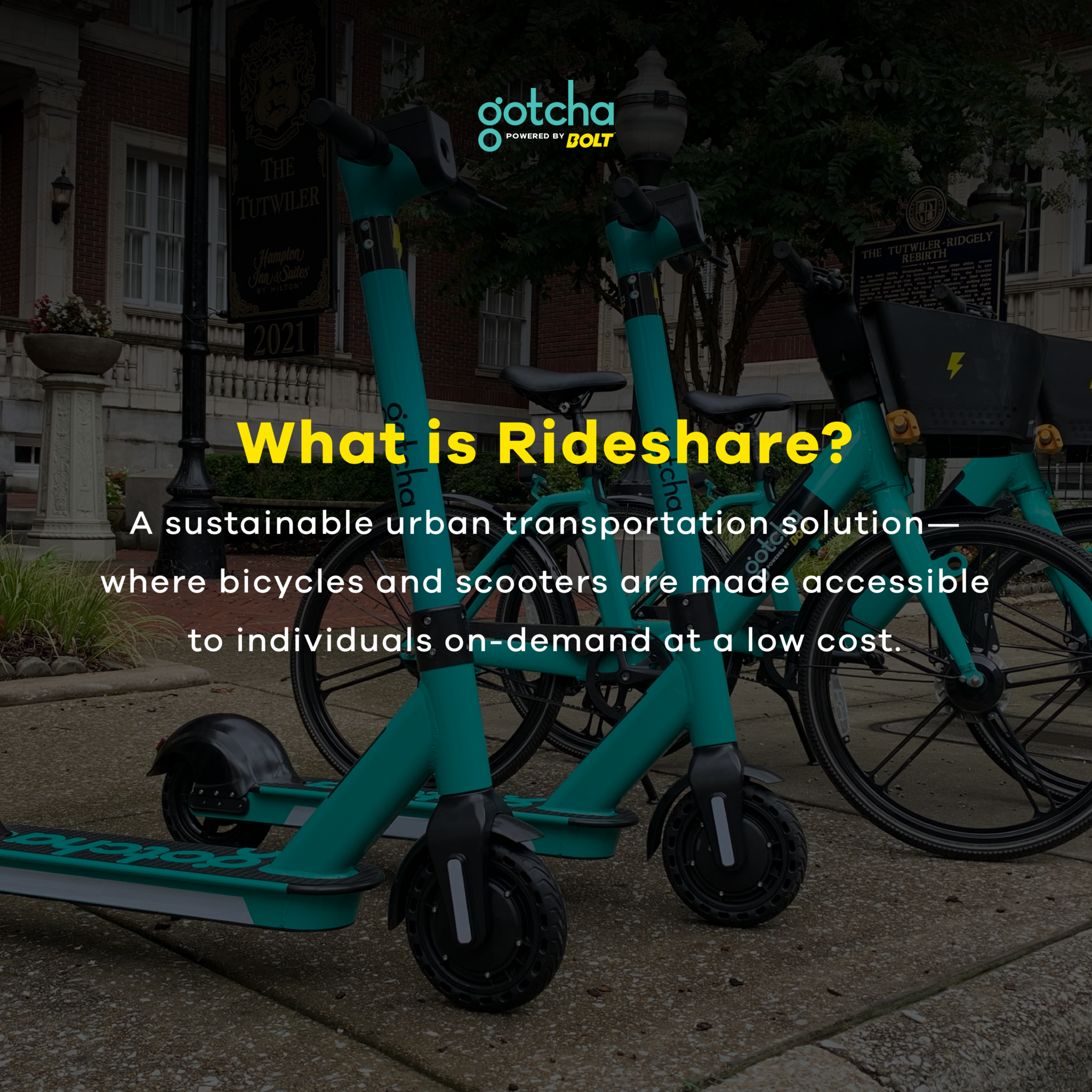 Birmingham bolts forward with second new rideshare business 5 Gotcha describes their rideshare philosophy. Photo via City of Birmingham