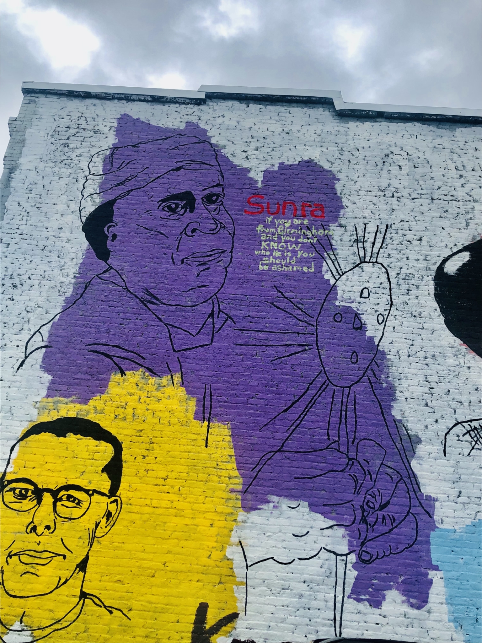 Birmingham's Sun Ra praised in The New Yorker 3 Sun Ra is on an Avondale mural with other Birmingham greats like Fred Shuttlesworth. Photo by Pat Byington for Bham Now