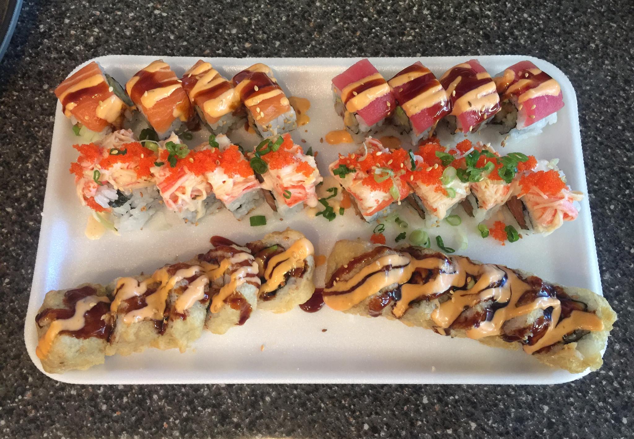 Bayou Fresh Seafood sushi