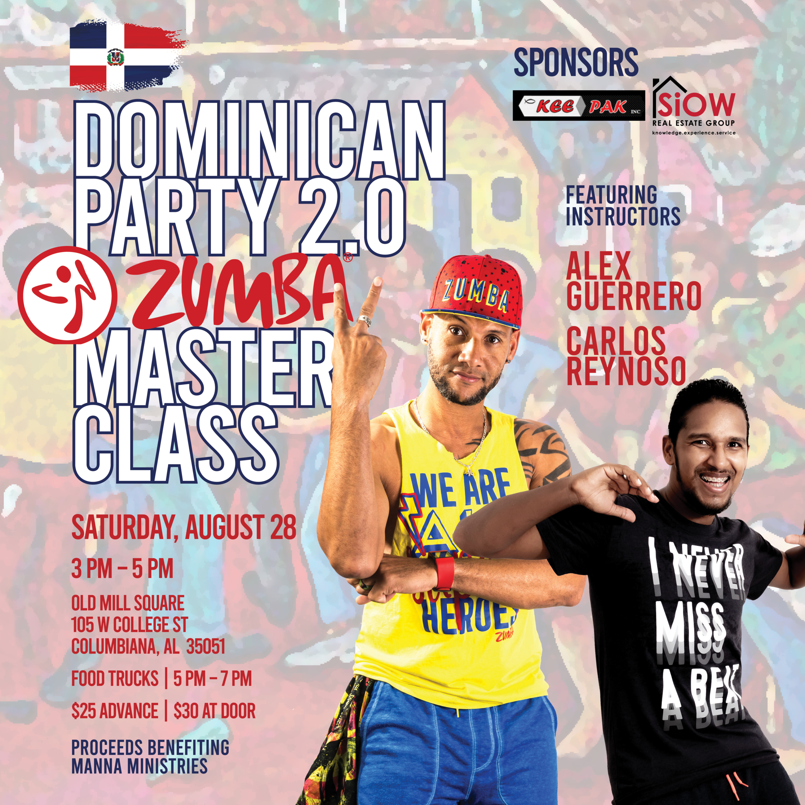 Dominican 2.0 Instagram scaled Dominican Party 2.0 Zumba Master Class Fundraiser