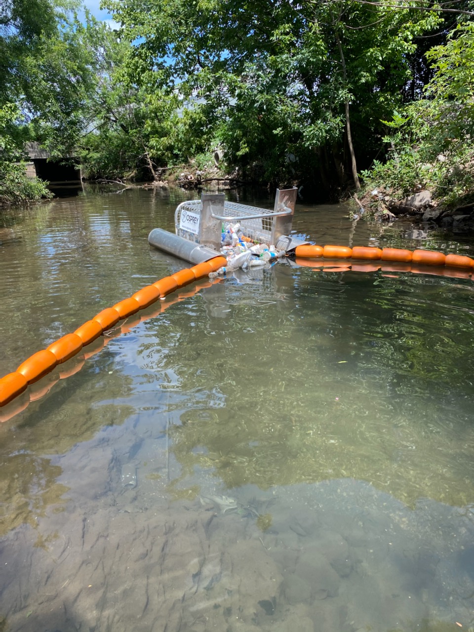 Freshwater Land Trust to install 11th Litter Gitter in Tarrant, 11,000+ pounds of trash collected 2 Litter Gitter