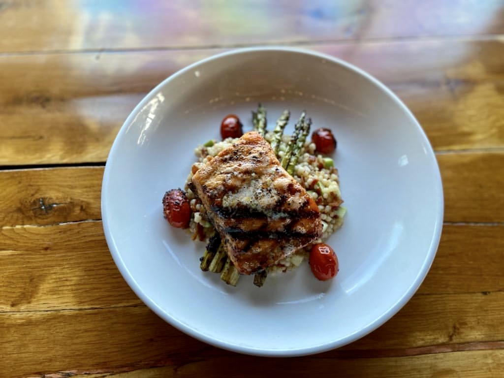 Try unique apple dishes this fall at these 5 restaurants in Birmingham 3 Apple dishes in Birmingham salmon Avondale common house