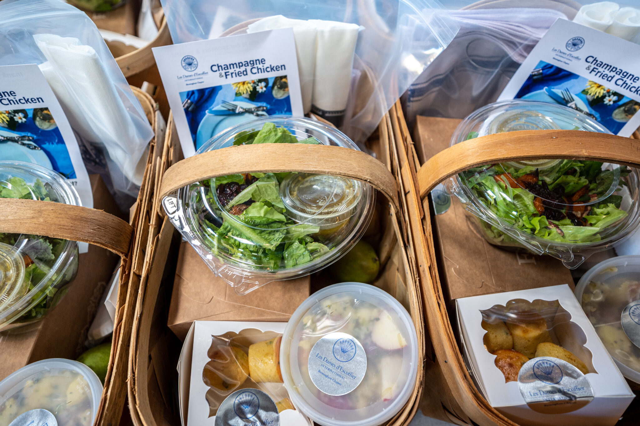The perfect picnic is made of champagne and fried chicken The perfect picnic is made of champagne and fried chicken