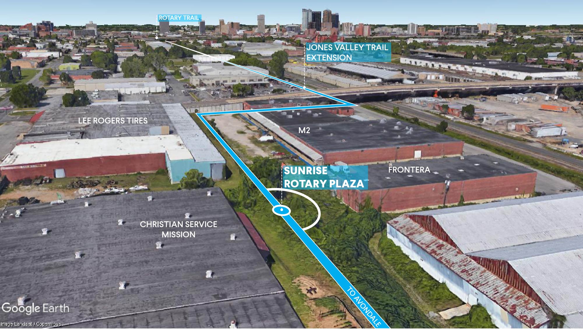 Sunrise Rotary launches namesake project, The Sunrise Plaza—learn how to support 2 sunrise plaza