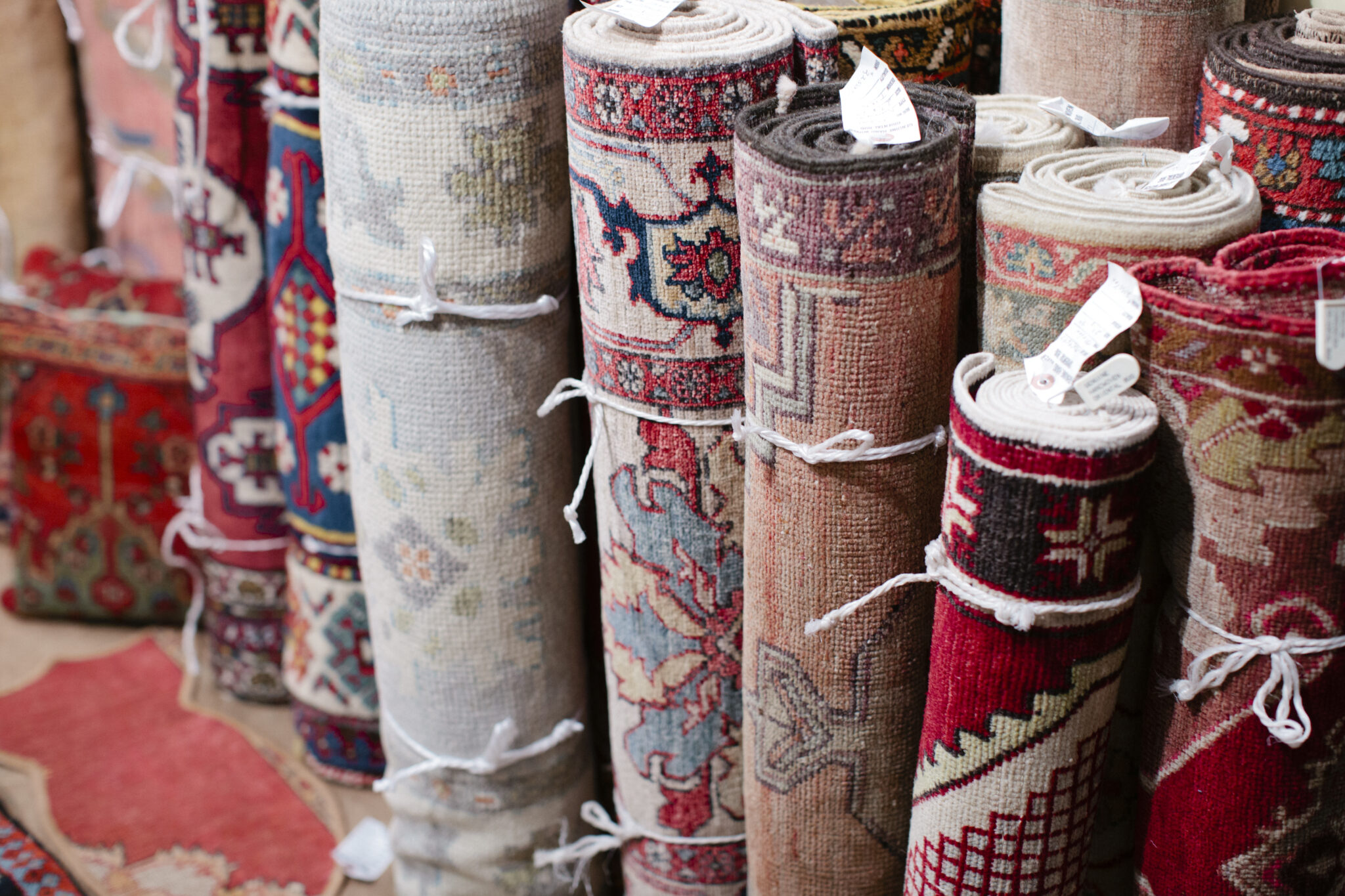 rugs at Antiques at the Gardens